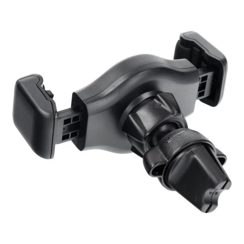 Uchwyt samochodowy FORCELL F-GRIP Carbon H-CF509 do kratki czarny