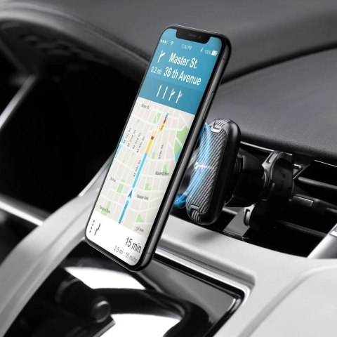 Uchwyt samochodowy Forcell Carbon Magnetyczny do kratki wentylacyjnej