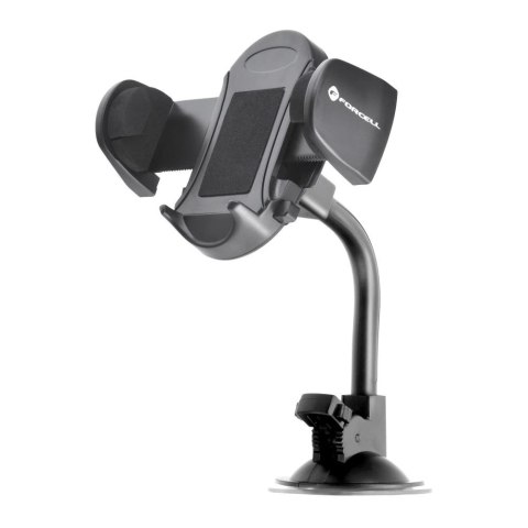 Uchwyt samochodowy Forcell Oval 2w1 Ramię 17 cm Szyba/Kratka Zaciskowy