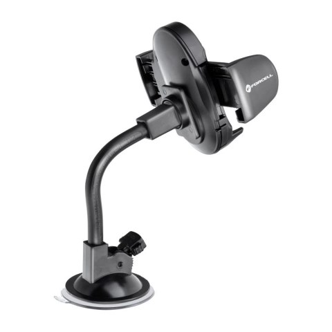 Uchwyt samochodowy Forcell Oval 2w1 Ramię 17 cm Szyba/Kratka Zaciskowy