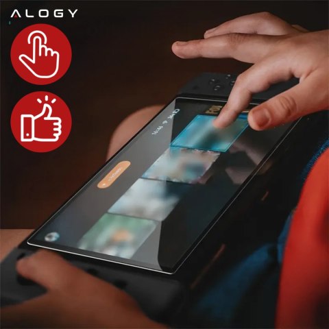 2x Szkło Hartowane do Nintendo Switch 2 2025 ochronne szkiełko na ekran 9H Alogy Heavy Pro+™️ [2szt]
