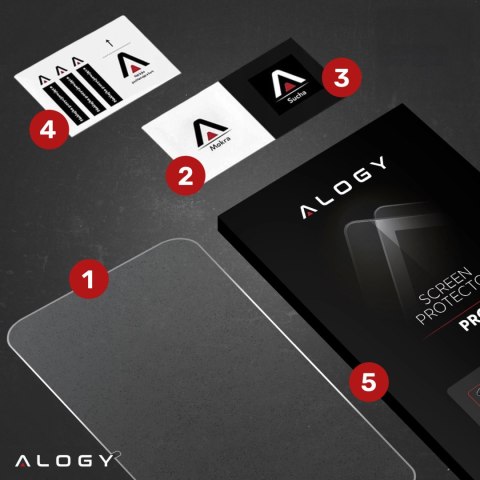 2x Szkło Hartowane do Nintendo Switch 2 2025 ochronne szkiełko na ekran 9H Alogy Heavy Pro+™️ [2szt]