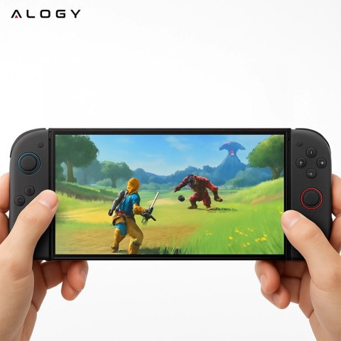 2x Szkło Hartowane do Nintendo Switch 2 2025 ochronne szkiełko na ekran 9H Alogy Heavy Pro+™️ [2szt]