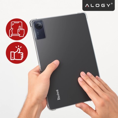 Etui Ochronne do Redmi Pad SE 11" 2023, Wzmocnione Narożniki, Smukłe i Lekkie, Antywstrząsowe ShockProof, Alogy FlexiShield™ - P