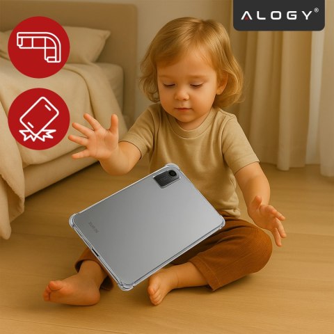 Etui Ochronne do Redmi Pad SE 11" 2023, Wzmocnione Narożniki, Smukłe i Lekkie, Antywstrząsowe ShockProof, Alogy FlexiShield™ - P