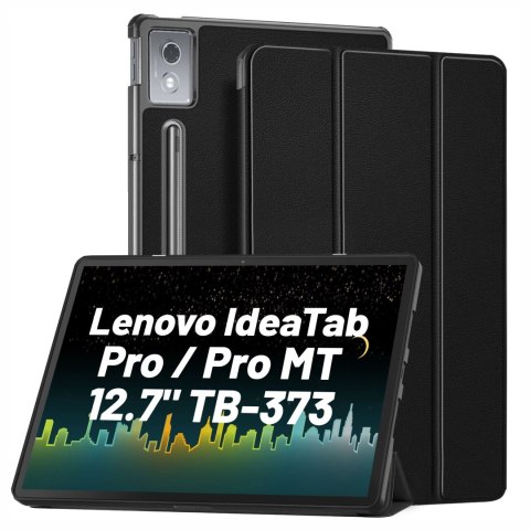 Etui do Lenovo IdeaTab Pro / Pro MT 12.7" TB-373, Ochronne z Klapką i Miejscem na Rysik, Składana Okładka Bumper, Alogy BookGuar