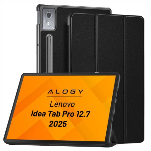 Etui do Lenovo IdeaTab Pro / Pro MT 12.7" TB-373, Ochronne z Klapką i Miejscem na Rysik, Składana Okładka Bumper, Alogy BookGuar