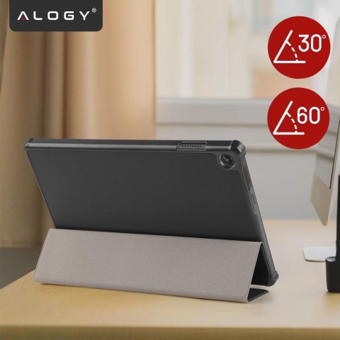 Etui do Lenovo Tab 10.1 TB-311, Smukłe Ochronne z Klapką, Składana Okładka Slim, Alogy BookGuard™ - Czarne