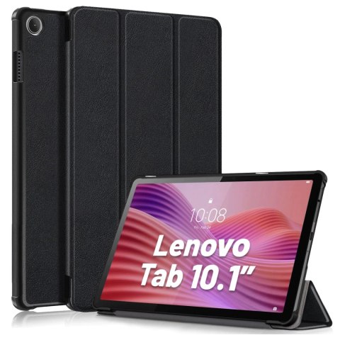 Etui do Lenovo Tab 10.1 TB-311, Smukłe Ochronne z Klapką, Składana Okładka Slim, Alogy BookGuard™ - Czarne