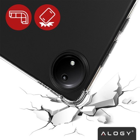 Etui do Redmi Pad SE 8.7" Przezroczyste, Ochronne, Hybrydowe, Wzmocnione Narożniki, Smukłe i Lekkie, Alogy FlexiShield™ ShockPro