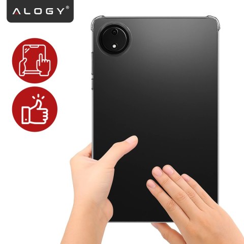 Etui do Redmi Pad SE 8.7" Przezroczyste, Ochronne, Hybrydowe, Wzmocnione Narożniki, Smukłe i Lekkie, Alogy FlexiShield™ ShockPro