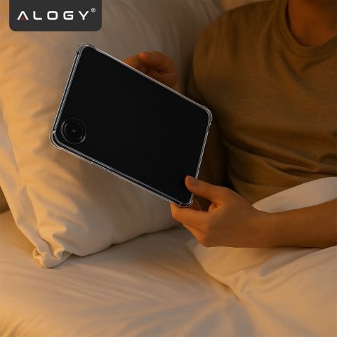 Etui do Redmi Pad SE 8.7" Przezroczyste, Ochronne, Hybrydowe, Wzmocnione Narożniki, Smukłe i Lekkie, Alogy FlexiShield™ ShockPro