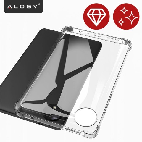 Etui do Redmi Pad SE 8.7" Przezroczyste, Ochronne, Hybrydowe, Wzmocnione Narożniki, Smukłe i Lekkie, Alogy FlexiShield™ ShockPro