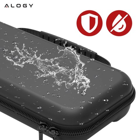 Pokrowiec Etui do Nintendo Switch 2 2025 Torba Ochronna Twarda EVA, Wodoodporna, Lekka, z Uchwytami i przegrodami akcesoria Alog