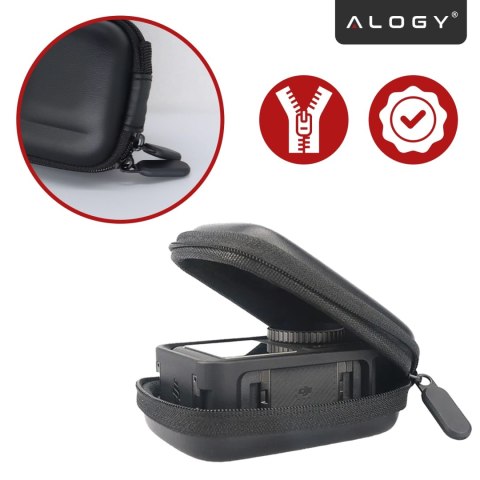 Pokrowiec do DJI Action 5/4/3 i GoPro 8/9/10/11/12 Torba Ochronna do kamerki sportowej, Twarde Etui, Lekka, Alogy HardFoamBag™ -
