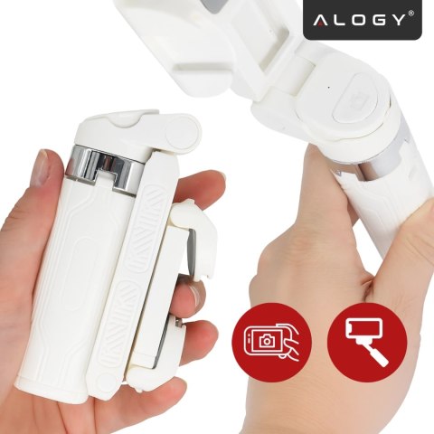 Selfie Stick Mini Tripod stabilny kompaktowy lekki Kijek do Selfie i Statyw Rozkładany 360° z Pilotem Bluetooth 10m, Stojak do Z