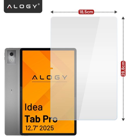 Szkło Hartowane 9H do Lenovo IDEA TAB Pro 12 2025 12.7" TB373-FU/TB375-FC, Ochronne Szkiełko na Ekran, Prosty Montaż Bez Bąbelkó