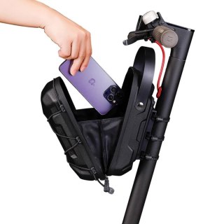 Etui na hulajnogę WILDMAN GD6X Plus 3L Sakwa na ramę Czarna PU EVA