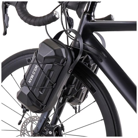 Etui na hulajnogę WILDMAN GD6X Plus 3L Sakwa na ramę Czarna PU EVA