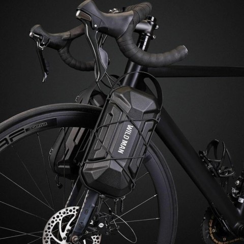 Etui na hulajnogę WILDMAN GD6X Plus 3L Sakwa na ramę Czarna PU EVA