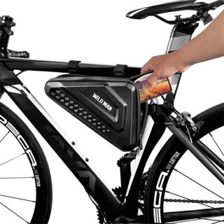 Etui na ramę roweru WILDMAN ES19 Sakwa 3L Wodoodporna Czarna