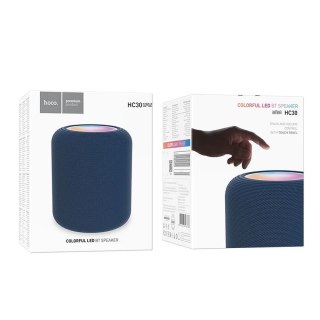 HOCO HC30 Głośnik Bluetooth 5W RGB LED Niebieski Przenośny
