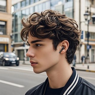 HOCO Słuchawki Bezprzewodowe Bluetooth TWS EQ15 Czarne