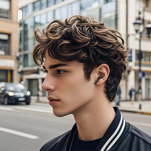 HOCO Słuchawki Bezprzewodowe Bluetooth TWS EQ15 Czarne