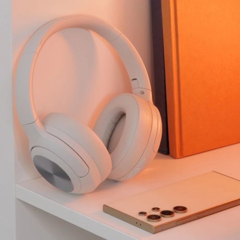 HOCO Słuchawki Bezprzewodowe Bluetooth W54 ANC Białe