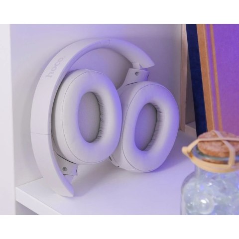 HOCO słuchawki bezprzewodowe bluetooth nagłowne ANC W54 szare