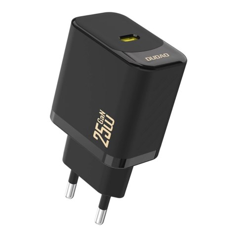 Ładowarka sieciowa Dudao A27 25W GaN USB-C | Kompaktowa, Szybka - Czarna