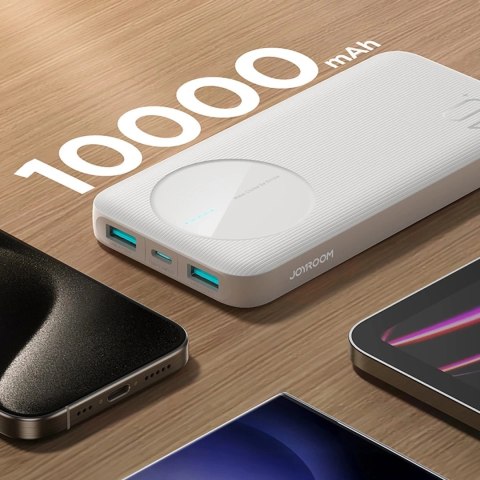 Powerbank Joyroom 10000mAh 12W 3 porty szybkie i bezpieczne ładowanie