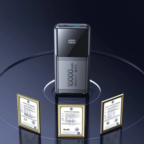 Powerbank Joyroom 10000mAh 22.5W z 2 kablami - gotowy do ładowania
