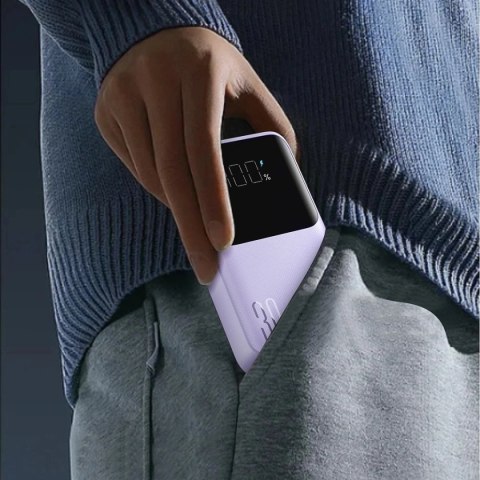 Powerbank Joyroom JR-PBC07 30W 20000mAh z kablami Lightning i USB-C