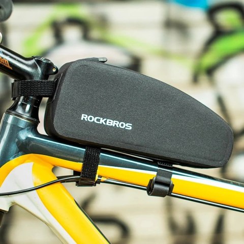ROCKBROS TORBA SAKWA ROWEROWA NA RAMĘ 1,5L WODOODPORNA