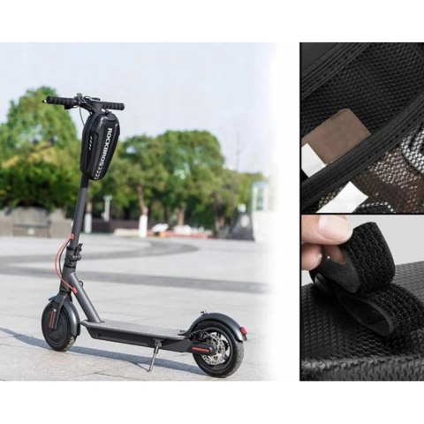 TORBA SAKWA ROWEROWA NA KIEROWNICĘ RAMĘ ROCKBROS B26 3L WODOODPORNA