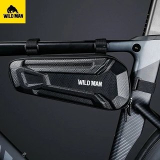Torba na Rower Wildman XT9 XL Etui na Ramę 1.8L Wodoodporna Czarna