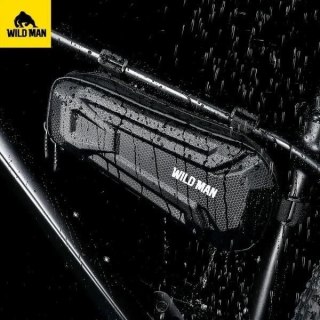 Torba na Rower Wildman XT9 XL Etui na Ramę 1.8L Wodoodporna Czarna