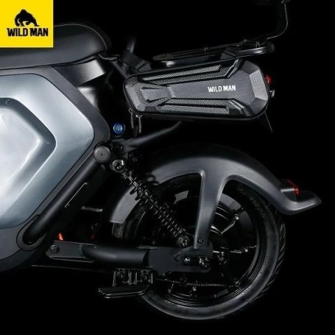 Torba na Rower Wildman XT9 XL Etui na Ramę 1.8L Wodoodporna Czarna