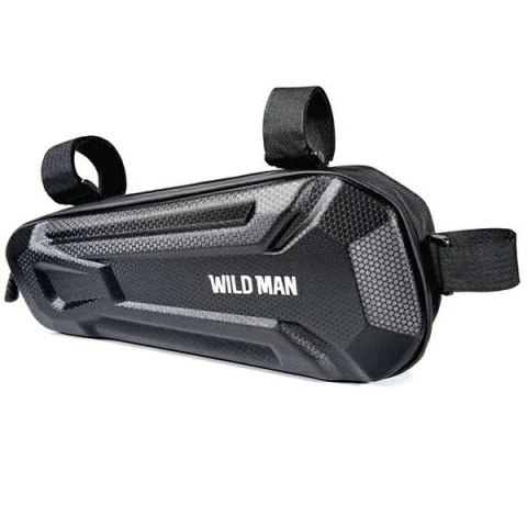 Torba na Rower Wildman XT9 XL Etui na Ramę 1.8L Wodoodporna Czarna
