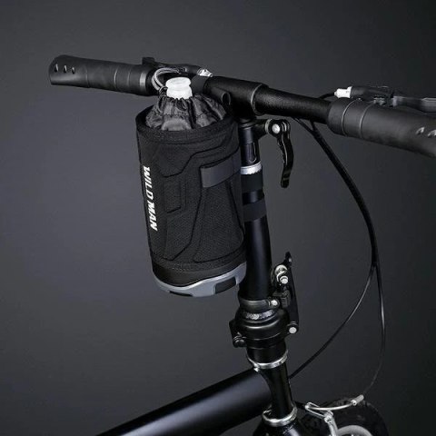 Torba na ramę rowerową Wildman R1 Czarna Szara Wodoodporna