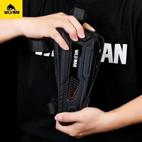 Torba na rower Wildman M90 sakwa na ramę z okienkiem na telefon czarna