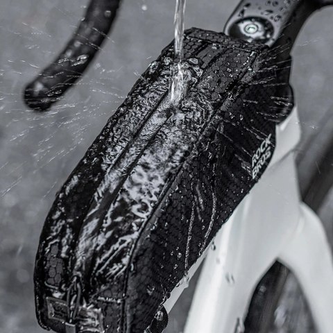 Torba rowerowa Rockbros 0,9 l wodoodporna na ramę górną rurę - czarna