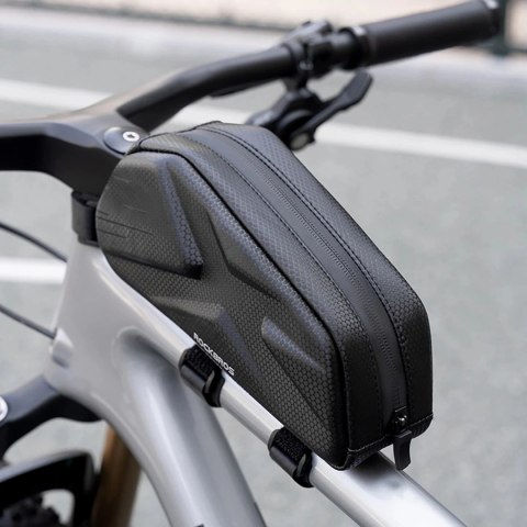 Torba rowerowa Rockbros 1,4 l na górną rurę - czarna