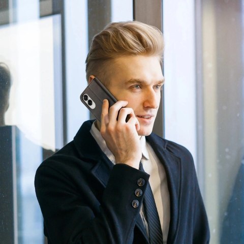 Etui Dux Ducis Hivo na Samsung Galaxy S25 Edge z klapką ochrona RFID