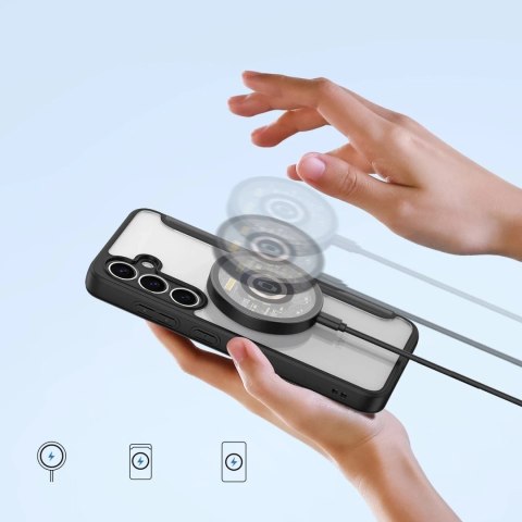 Etui do Samsung Galaxy S25+ Dux Ducis Skin X Pro MagSafe Czarne