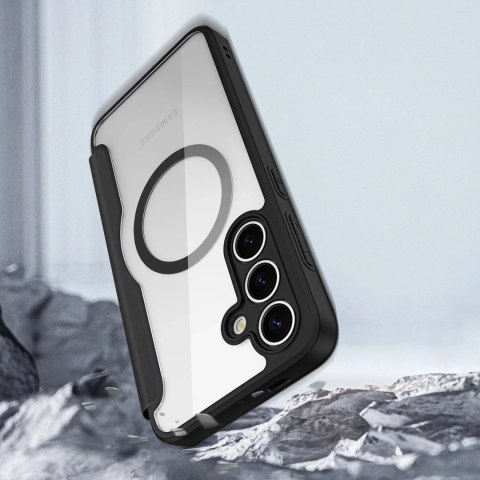 Etui do Samsung Galaxy S25 Dux Ducis Skin X Pro MagSafe Czarne