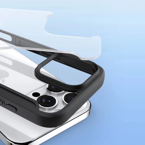 Etui do iPhone 16 Pro Dux Ducis Skin X Pro MagSafe Klapka Czarne