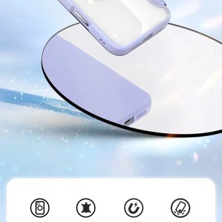 Etui do iPhone 16 Pro Max Dux Ducis Skin X Pro MagSafe Fioletowe