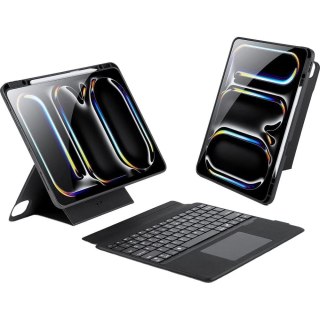 Etui ochronne z klawiaturą Bluetooth do iPad Pro 13 (2024) DUX DUCIS DK Czarne